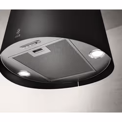Elica Juno BL/F/50 Lustre suspendu Noir 690 m³/h A