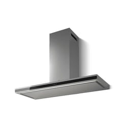 Elica Element IXBL/A/90 Montée au mur Noir, Acier inoxydable 620 m³/h A+