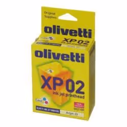Olivetti XP02, Olivetti Artjet 20, 22, SJ300, Jet d'encre, Cyan, Magenta, Jaune