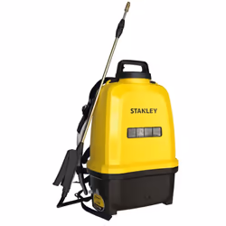 Stanley Pulvérisateur électrique 16 L à dos, pulvérisateur batterie lithium rechargeable, pulvérisateur de jardin, lance téle ...