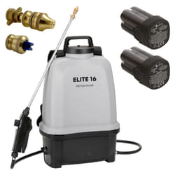 Volpi - Pulvérisateur Électrique à Batterie 16L 8 Bar 2 Batteries Lithium 2Ah Chargeur Jet 5m Végetaux Toiture