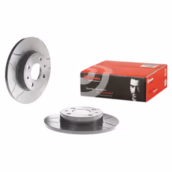 Disque de frein BREMBO Max 08.5085.75, arrière, rainuré, plein, 1 pièce