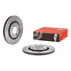 Disque de frein BREMBO Max 09.5570.75, avant, rainuré, ventilé, 1 pièce
