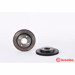 Disque de frein BREMBO Max 09.6727.77, avant, rainuré, ventilé, 1 pièce