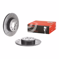 Disque de frein BREMBO Max 08.5086.75, avant, rainuré, plein, 1 pièce