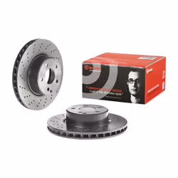 Disque de frein BREMBO 9812711 avant, ventilé, à haute teneur en carbone, 1 pièce - Vue supplémentaire 4