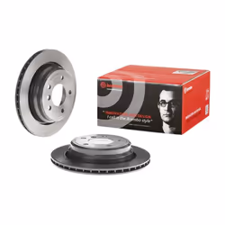 Disque de frein BREMBO 9684111 arrière, ventilé, à haute teneur en carbone, 1 pièce