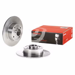 Disque de frein BREMBO 08A14117 arrière, plein, 1 pièce - Vue supplémentaire 4