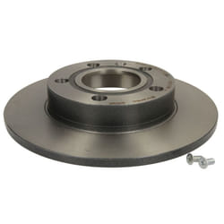 Disque de frein BREMBO 8913611 arrière, plein, 1 pièce