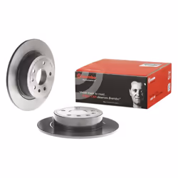 Disque de frein BREMBO 8830511 arrière, plein, 1 pièce