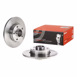 Disque de frein BREMBO 8959717 arrière, plein, 1 pièce - Vue supplémentaire 4