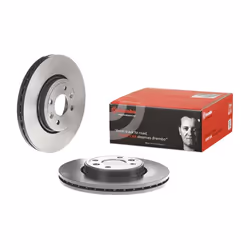 Disque de frein BREMBO 9813721 avant, ventilé, à haute teneur en carbone, 1 pièce - Vue supplémentaire 4