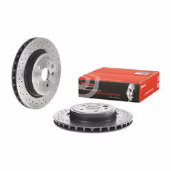 Disque de frein BREMBO 09A30111 arrière, ventilé, à haute teneur en carbone, 1 pièce - Vue supplémentaire 4