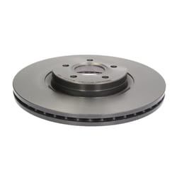 Disque de frein BREMBO 09A72811 avant, ventilé, à haute teneur en carbone, 1 pièce