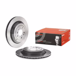 Disque de frein BREMBO 09R12421 arrière, ventilé, à haute teneur en carbone, 1 pièce