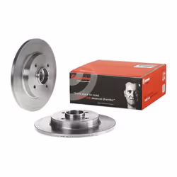 Disque de frein BREMBO 08A72917 arrière, plein, 1 pièce