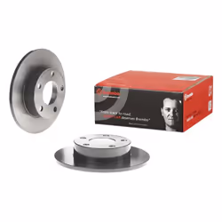 Disque de frein BREMBO 8840811 arrière, plein, 1 pièce