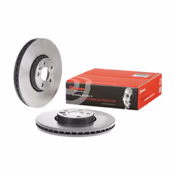 Disque de frein BREMBO 09B02511 avant, ventilé, à haute teneur en carbone, 1 pièce - Vue supplémentaire 4