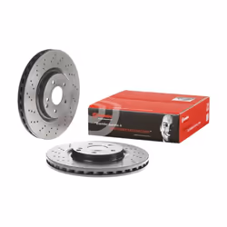 Disque de frein BREMBO 09A44821 avant, ventilé, à haute teneur en carbone, 1 pièce - Vue supplémentaire 4