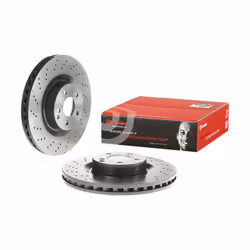 Disque de frein BREMBO 09A81711 avant, ventilé, à haute teneur en carbone, 1 pièce - Vue supplémentaire 4