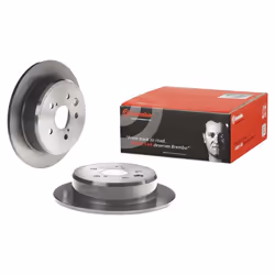 Disque de frein BREMBO 08A63511 arrière, plein, 1 pièce - Vue supplémentaire 4