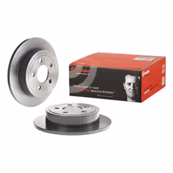 Disque de frein BREMBO 08A63611 arrière, plein, 1 pièce - Vue supplémentaire 4