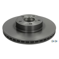 Disque de frein BREMBO 9567421 avant, ventilé, 1 pièce