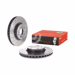 Disque de frein BREMBO 09A62131 avant, ventilé, à haute teneur en carbone, 1 pièce - Vue supplémentaire 4