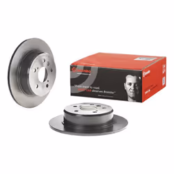 Disque de frein BREMBO 08A15011 arrière, plein, 1 pièce - Vue supplémentaire 4