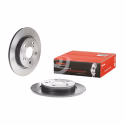 Disque de frein BREMBO 08A91211 arrière, plein, 1 pièce - Vue supplémentaire 4