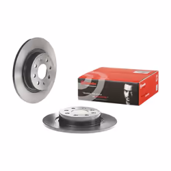 Disque de frein BREMBO 8946011 arrière, plein, 1 pièce