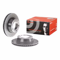 Disque de frein BREMBO 9666511 arrière, ventilé, à haute teneur en carbone, 1 pièce - Vue supplémentaire 4