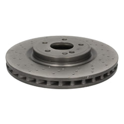Disque de frein BREMBO 09B80751 avant, ventilé, à haute teneur en carbone, 1 pièce