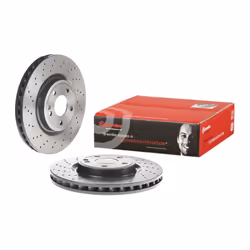 Disque de frein BREMBO 09B80751 avant, ventilé, à haute teneur en carbone, 1 pièce - Vue supplémentaire 4