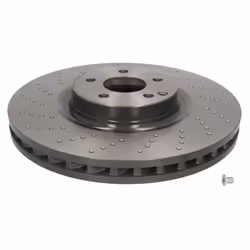Disque de frein BREMBO 09A81911 avant, ventilé, à haute teneur en carbone, 1 pièce