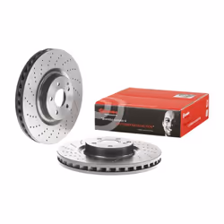 Disque de frein BREMBO 09A81911 avant, ventilé, à haute teneur en carbone, 1 pièce - Vue supplémentaire 4
