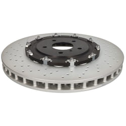 Disque de frein BREMBO 09A18713 avant, ventilé, à haute teneur en carbone, 1 pièce