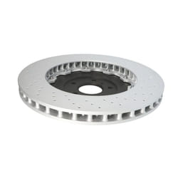 Disque de frein BREMBO 09B38613 avant, ventilé, à haute teneur en carbone, 1 pièce