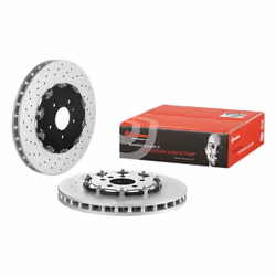 Disque de frein BREMBO 09B78113 avant, ventilé, à haute teneur en carbone, 1 pièce - Vue supplémentaire 4