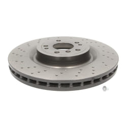 Disque de frein BREMBO 09A95821 avant, ventilé, à haute teneur en carbone, 1 pièce
