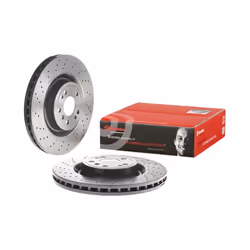 Disque de frein BREMBO 09A95821 avant, ventilé, à haute teneur en carbone, 1 pièce - Vue supplémentaire 4