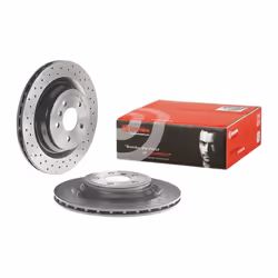 Disque de frein BREMBO 09A95921 arrière, ventilé, à haute teneur en carbone, 1 pièce - Vue supplémentaire 4