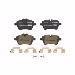 Jeu de plaquettes de frein BREMBO Xtra P 06 051X, avant