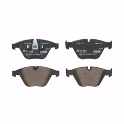 Jeu de plaquettes de frein BREMBO Xtra P 06 055X, avant