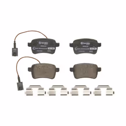 Jeu de plaquettes de frein BREMBO Xtra P 23 133X, arrière