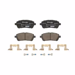 Jeu de plaquettes de frein BREMBO Xtra P 24 072X, avant