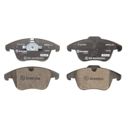 Jeu de plaquettes de frein BREMBO Xtra P 24 076X, avant
