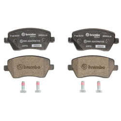 Jeu de plaquettes de frein BREMBO Xtra P 68 033X, avant