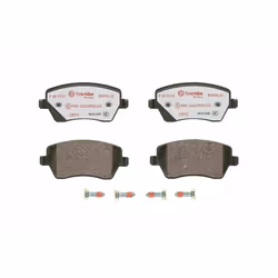 Jeu de plaquettes de frein BREMBO Xtra P 68 033X, avant