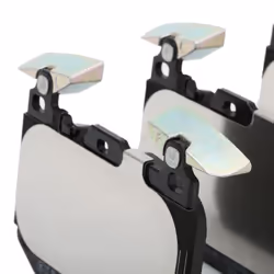 BREMBO P 06 088 Jeu de plaquettes de frein préparé pour l'indicateur d'usure avec tôle anti-bruit sans accessoires, avec masses d'équilibrage - Vue supplémentaire 4